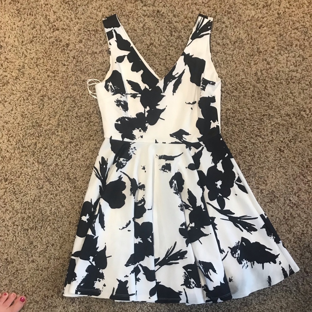 Dry Goods Black & White Dress